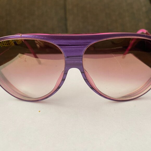 Christian Dior DiorTahuata Women\'s Aviator Sunglasses. Purple & Hot pink. main image 9